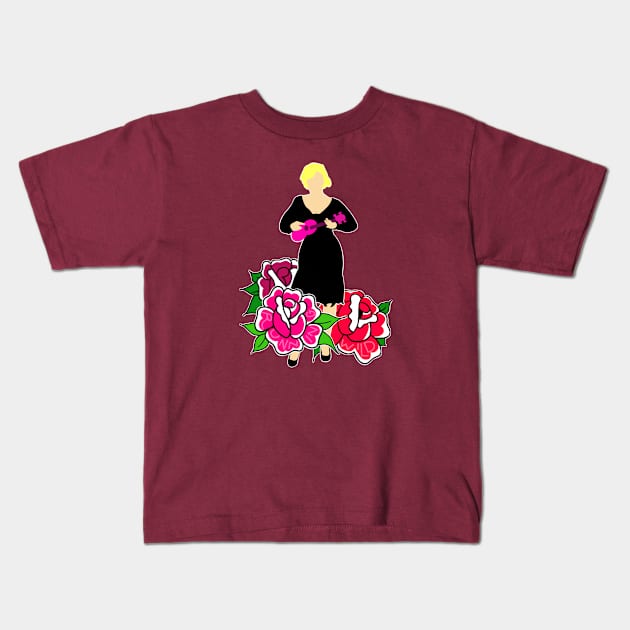 Sugar K. Kids T-Shirt by PanicMoon